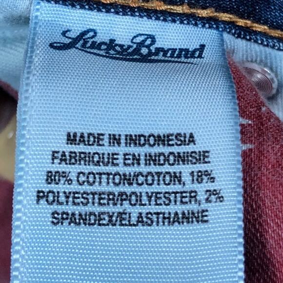 Lucky Brand Womens Jeans Blue Denim Mid Rise Lola Boot Ankle Stretch 12/31 - Picture 6 of 12